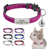 Personalized Quick Release Cat Collar