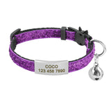Personalized Quick Release Cat Collar