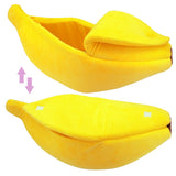 Cute Banana Cat Bed House