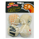 4pcs/pack Ball Cat Toy