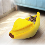 Cute Banana Cat Bed House