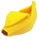 Cute Banana Cat Bed House